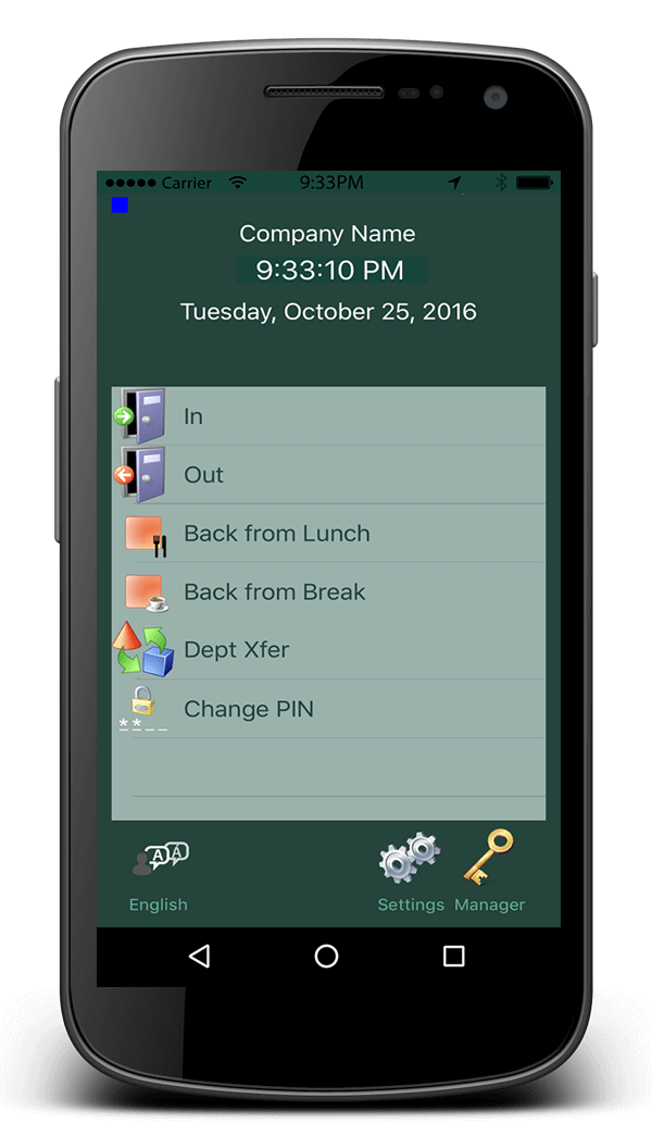 time clock app android