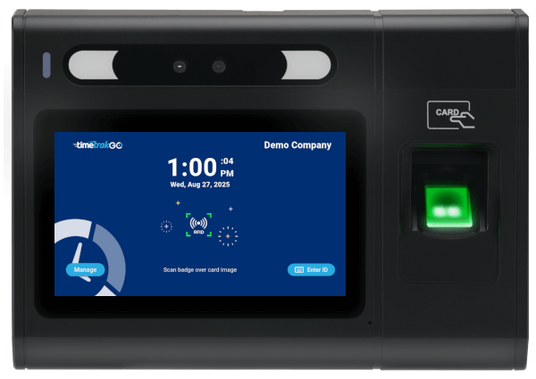 RFID Card Time Clock System