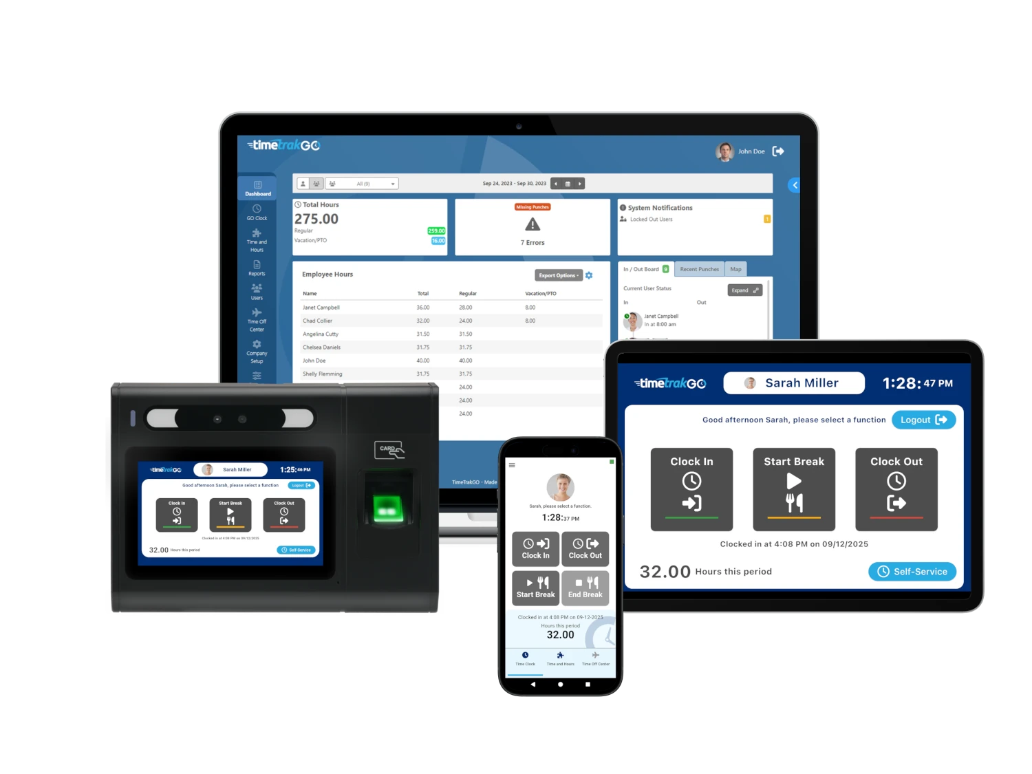Options for Employee Time Clocks